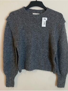 Treasure & Bond Cozy Crewneck Women's Sweater - Gray
